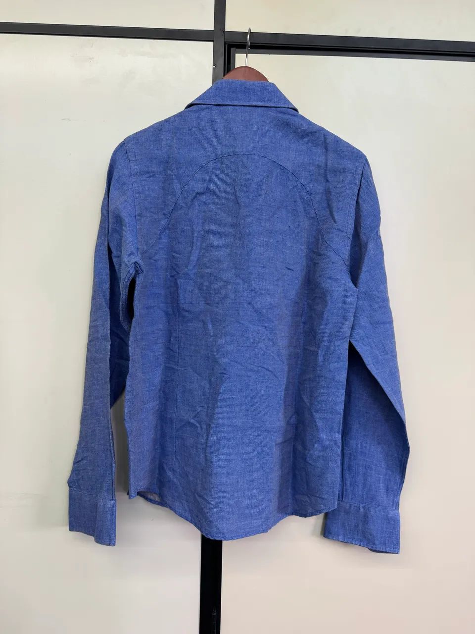 Camisa Sérgio K Slim Fit azul TAM M - Foto 2
