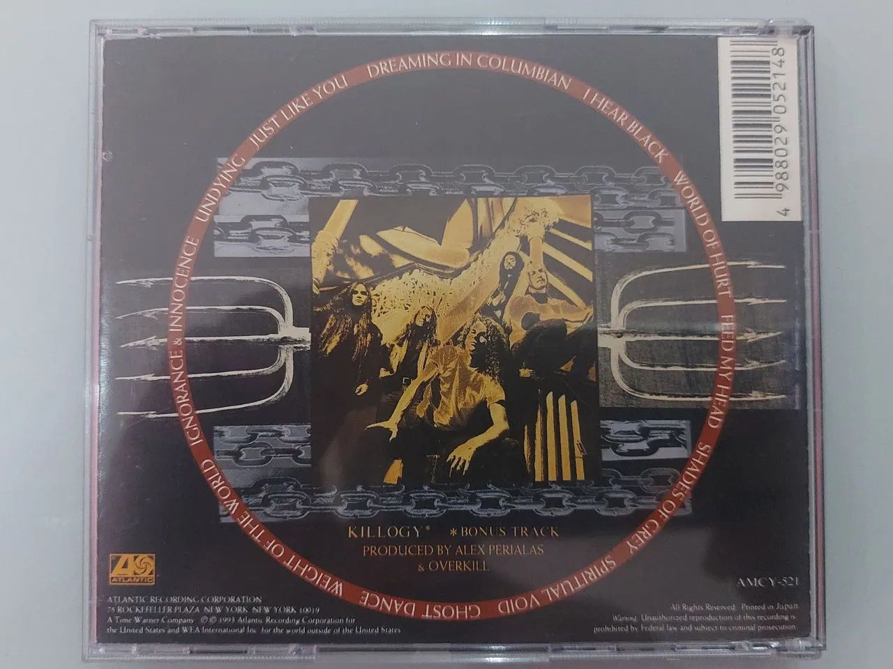 CD Overkill - I Hear Black - Foto 2