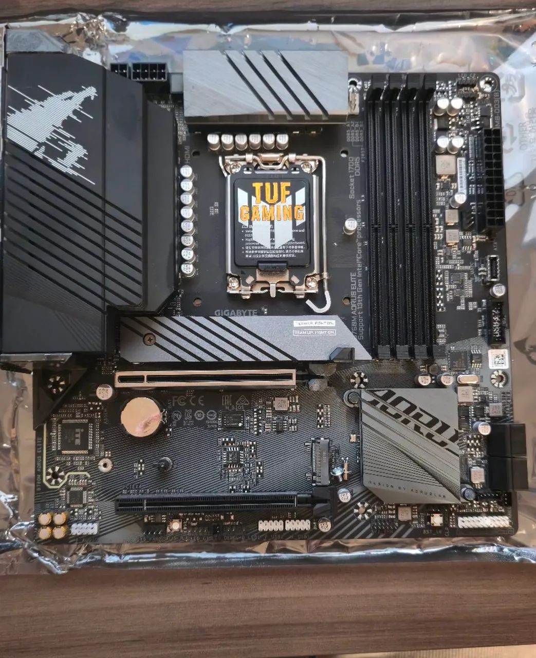 PLACA MÃE B760M AORUS ELITE NOVA - Foto 4