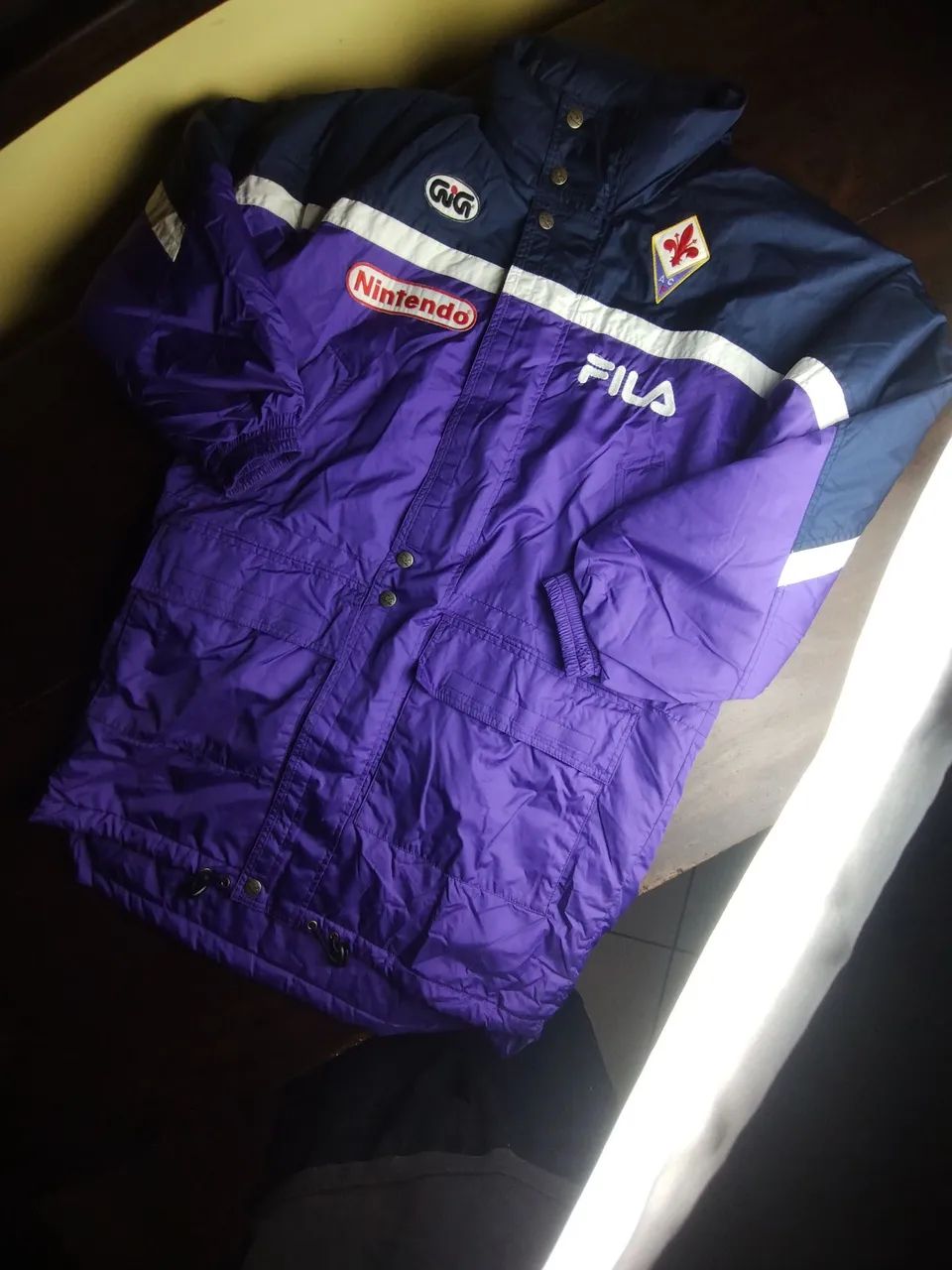 Fiorentina 1998 Parka Nintendo original  - Foto 2