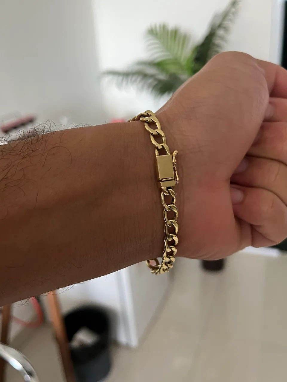 Pulseira Grumet fecho gaveta Ouro 18k  - Foto 3