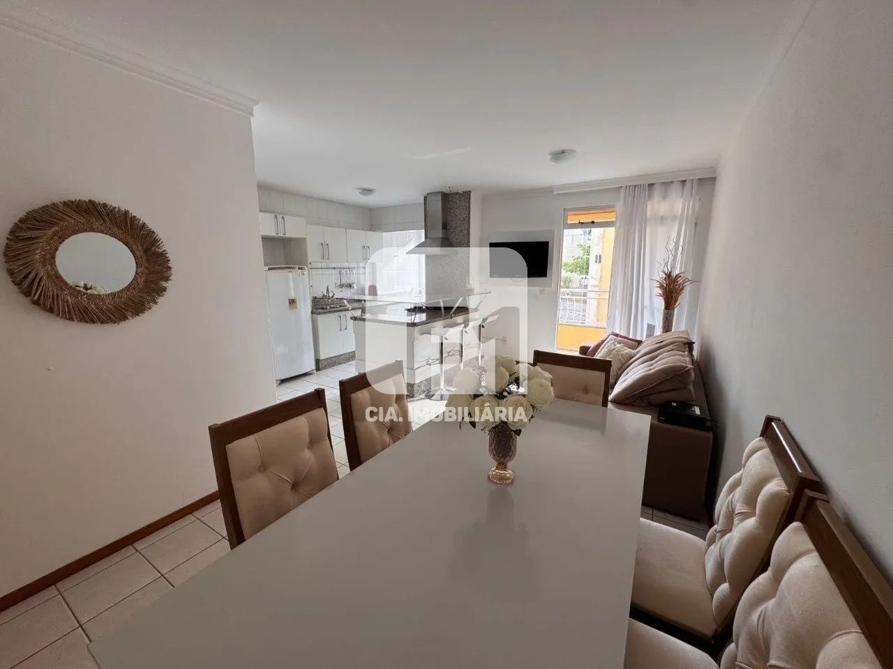Apartamento de 1 quarto mobiliado em Coqueiros - Foto 3