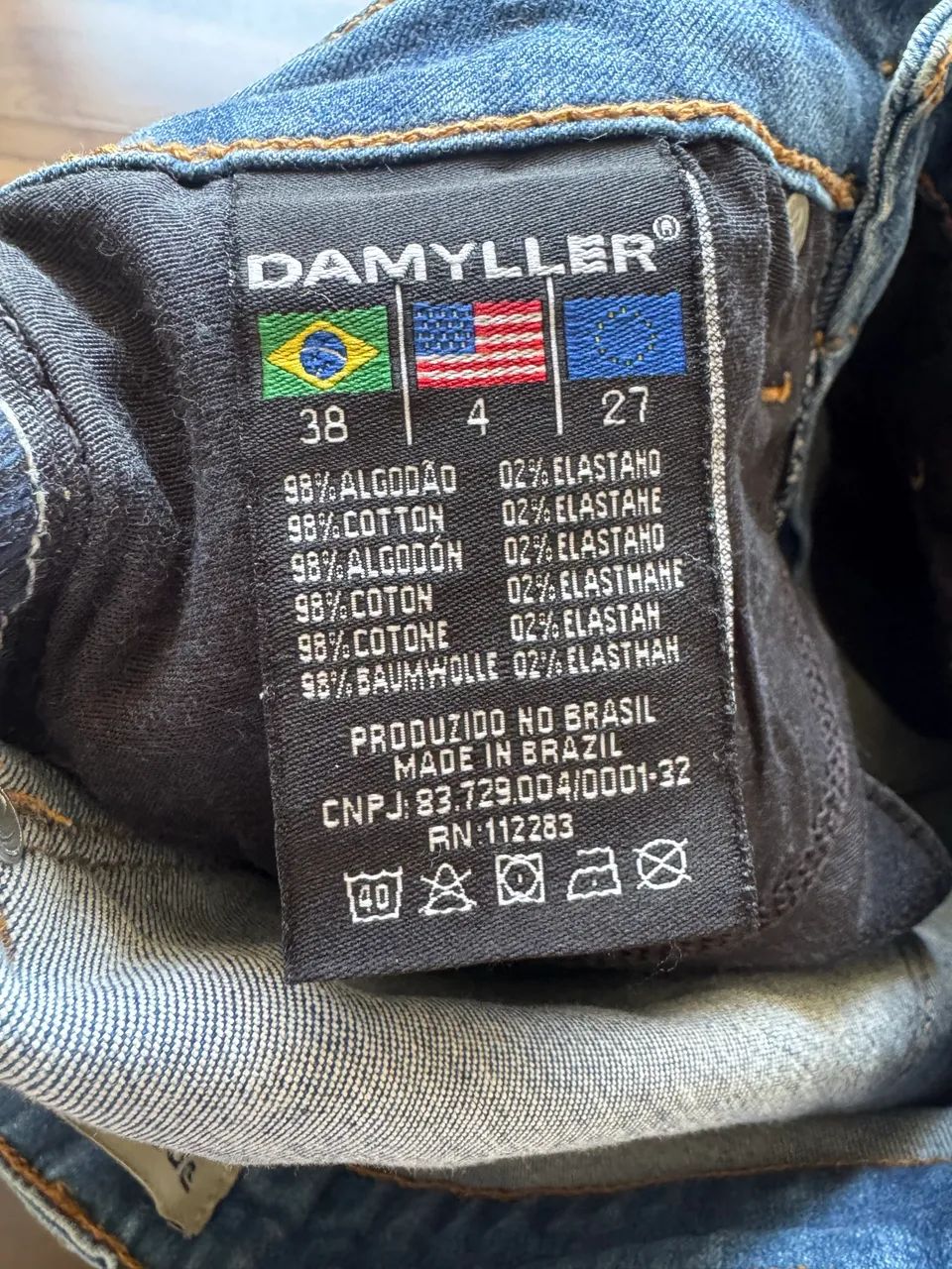 Calça Jeans Feminina Damyller  - Foto 5