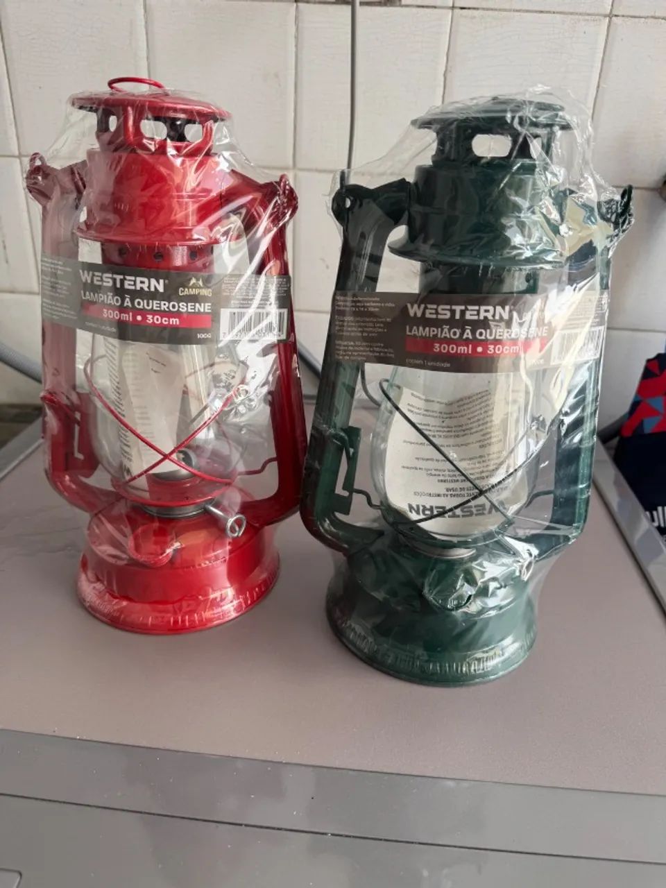 Lampião de querosene 