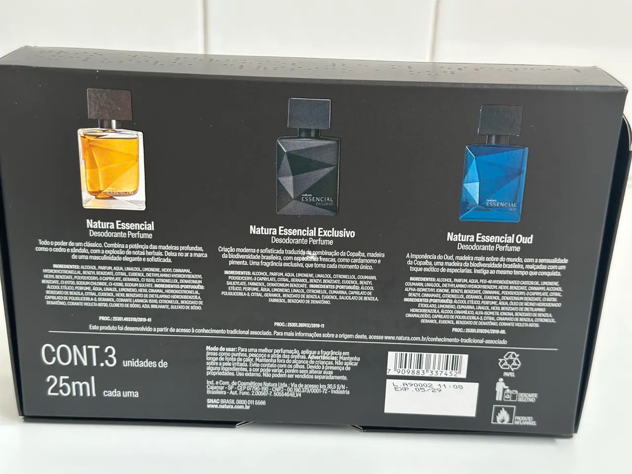 Kit essencial masculino miniatura - Foto 4