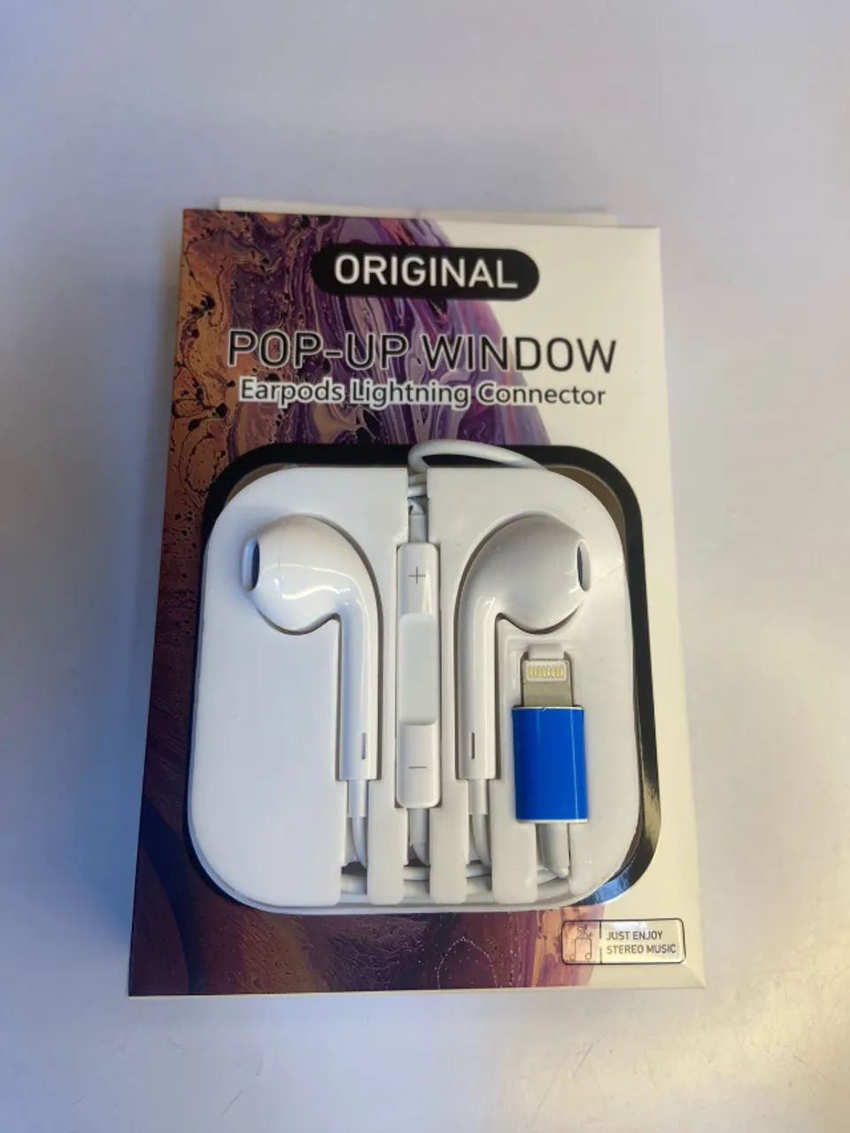 Fone de Ouvido com Fio Bluetooth Lightning IOS an2