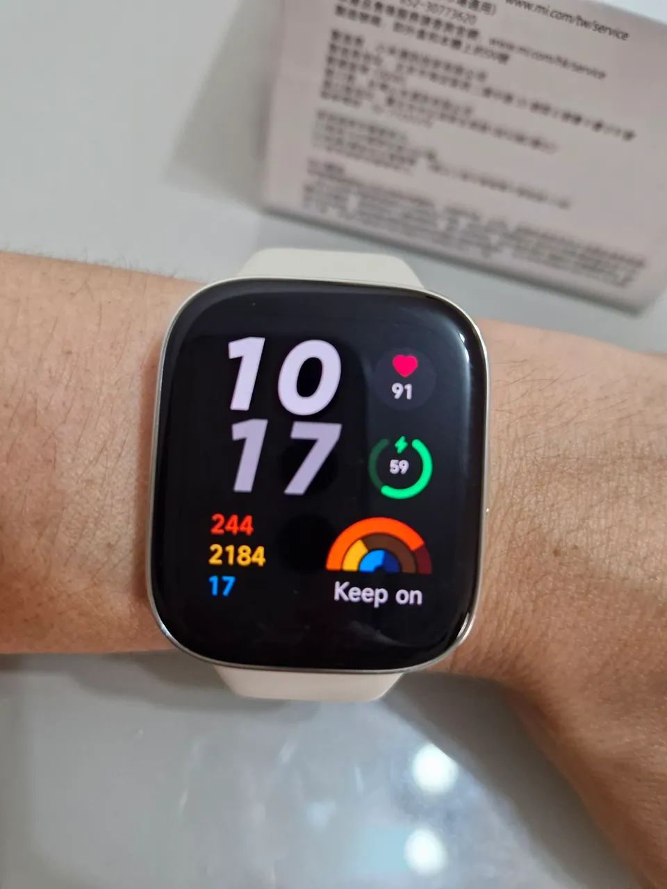Redmi watch 3 branco  - Foto 2