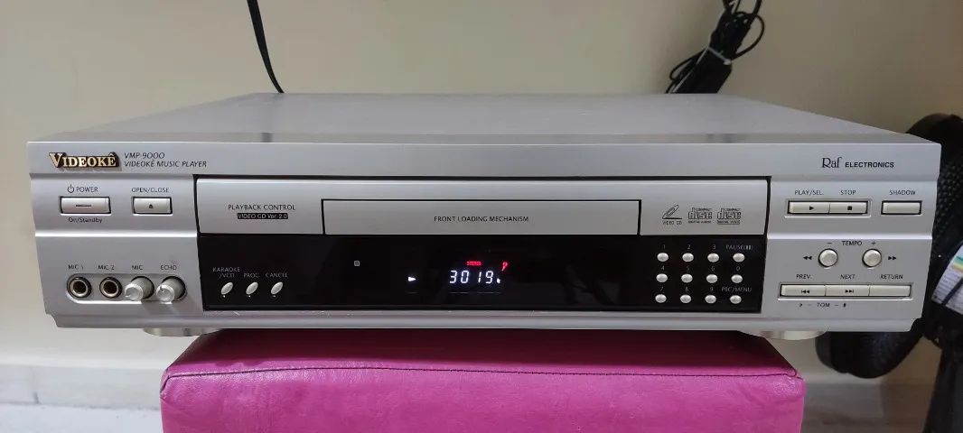 Videokê Raf Eletronics VMP 9000 na caixa - Foto 2