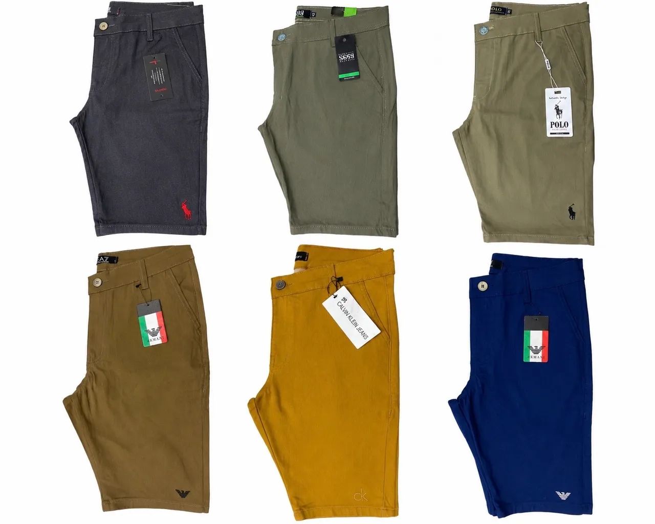 ? Bermudas Brim Multimarcas - Qualidade Premium ?