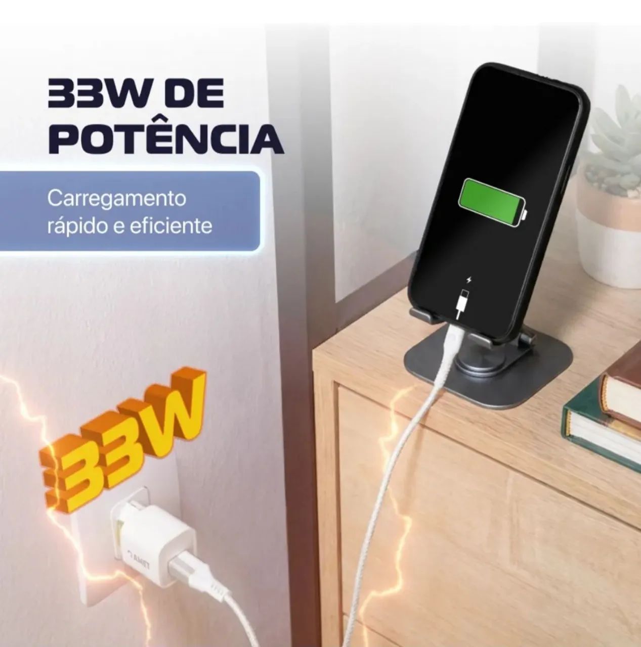 Carregador USB-C + USB-A iPhone Original  - Foto 2