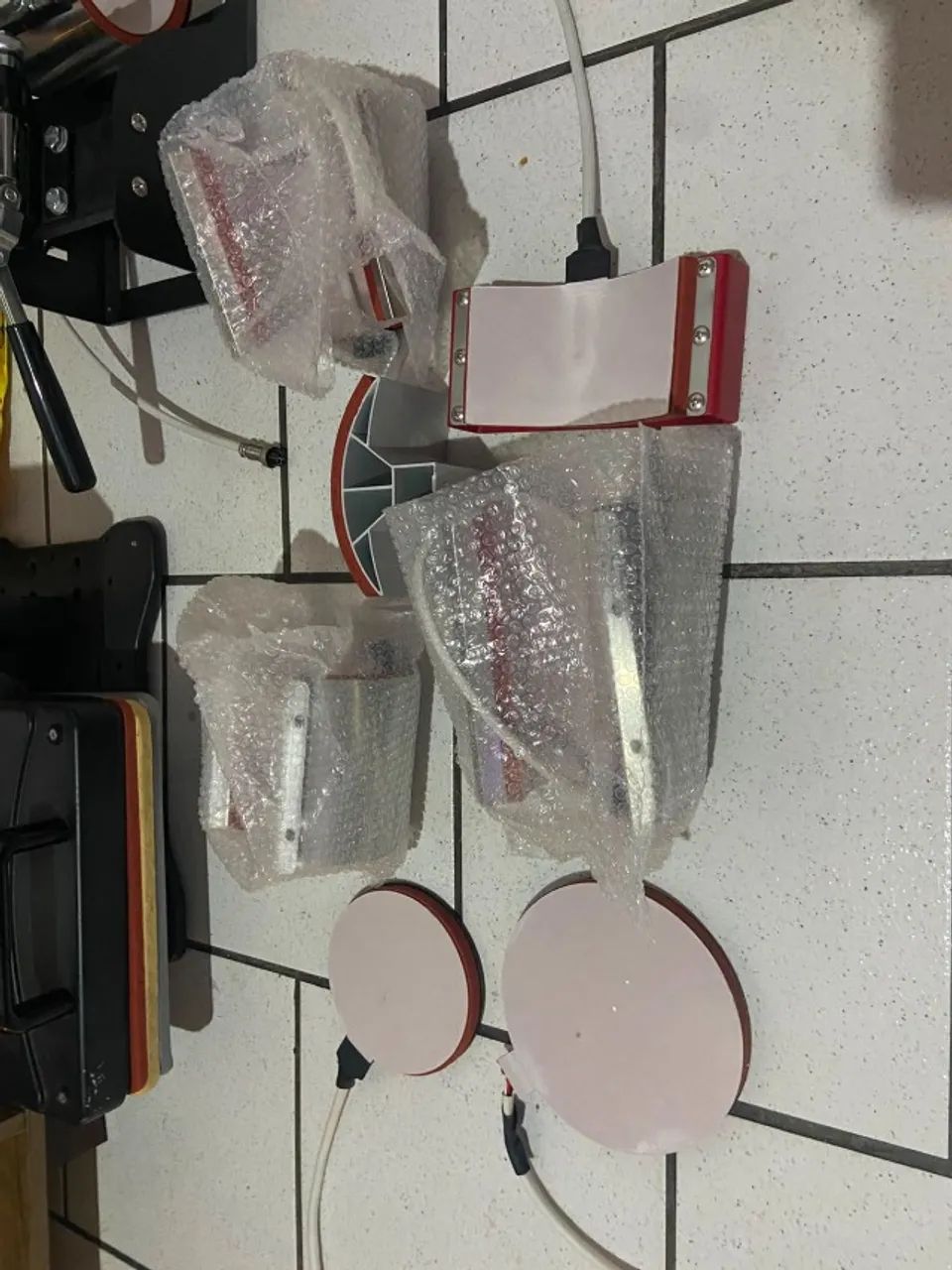 Kit Prensa Térmica Camiseta e Caneca 110V - Foto 4