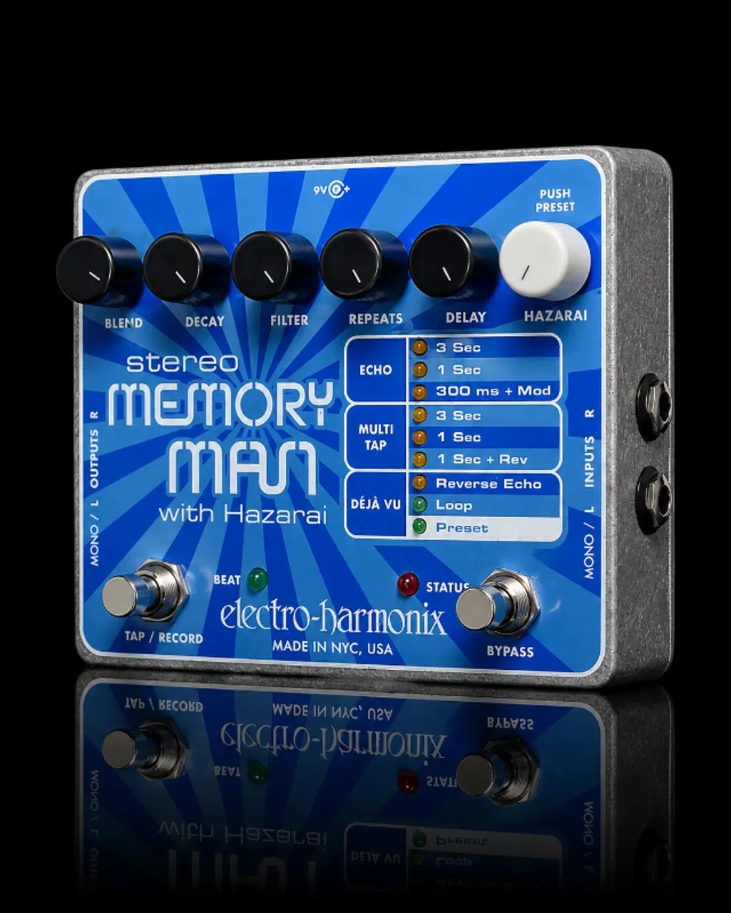 Electro-Harmonix Memory Man　STEREO PEDAL EHX STEREO MEMORY MAN HAZARAI | EXCELENTE ESTADO