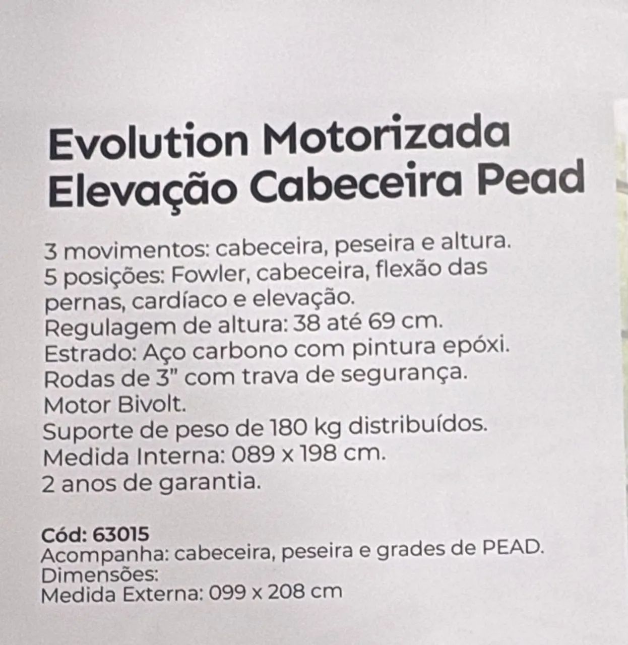 Cama Hospitalar Motorizada - Foto 2