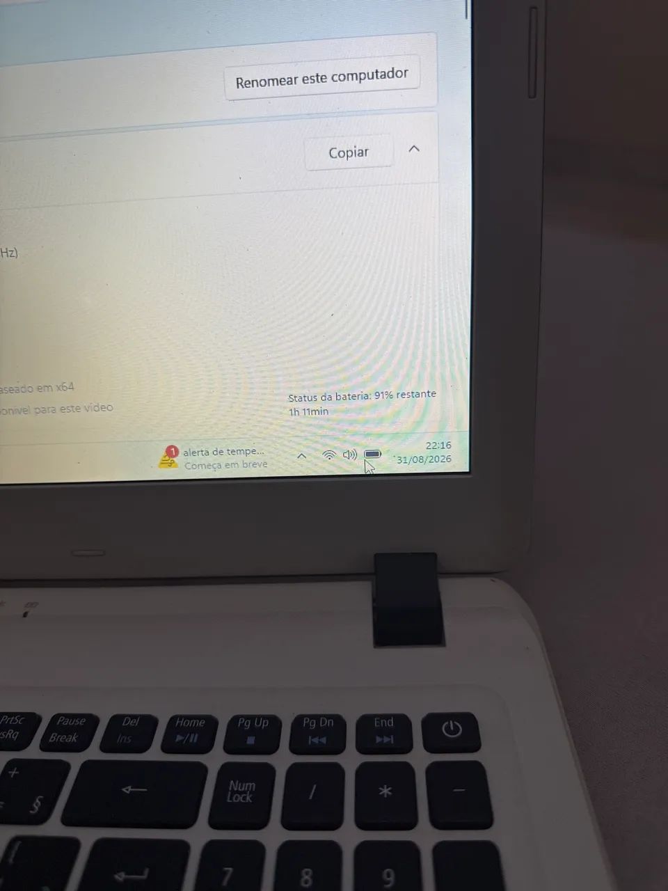 Notebook Acer i3 de 6° geração  - Foto 4