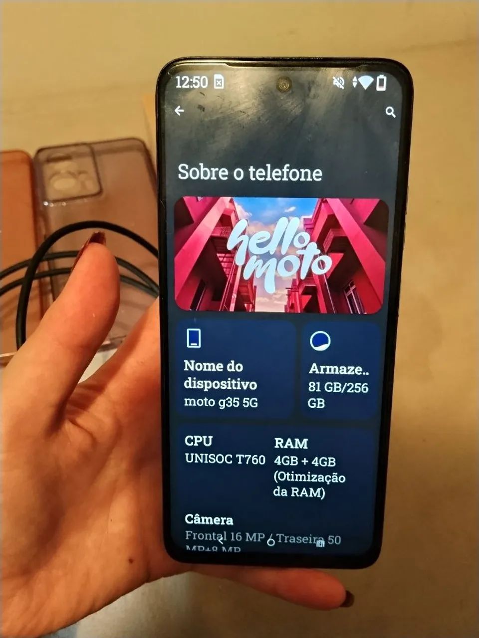 Celular moto g35  - Foto 4