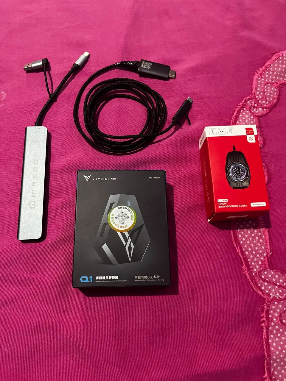 Flydigi q1 e periféricos 