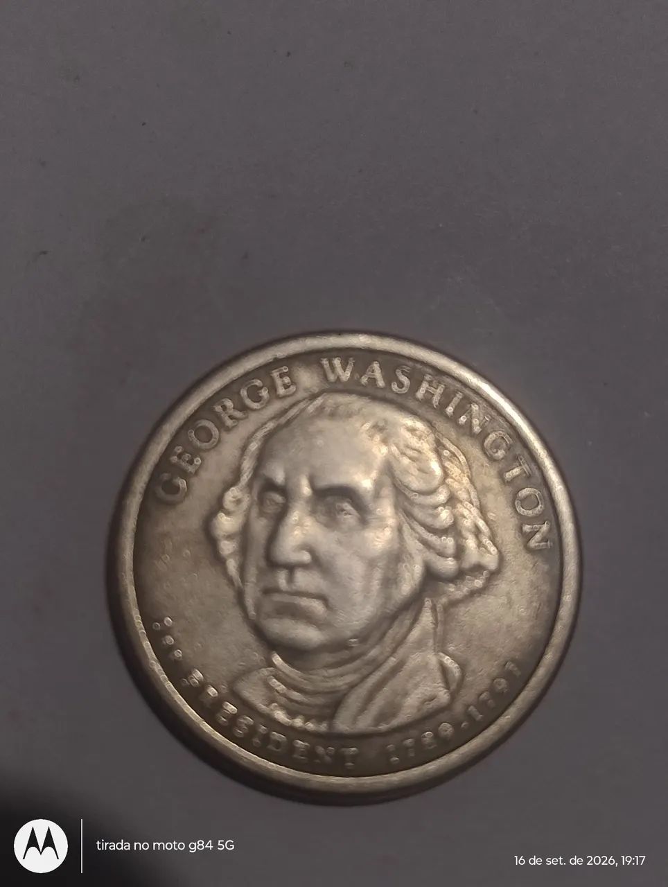 Moeda pra colecionador 