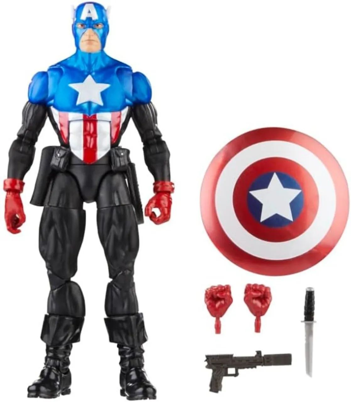 MARVEL LEGENDS - CAPITÃO AMÉRICA (BUCKY)