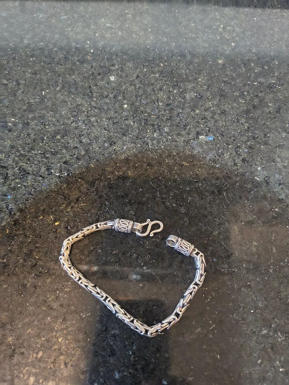 Pulseira original prata de Bali  - Foto 3