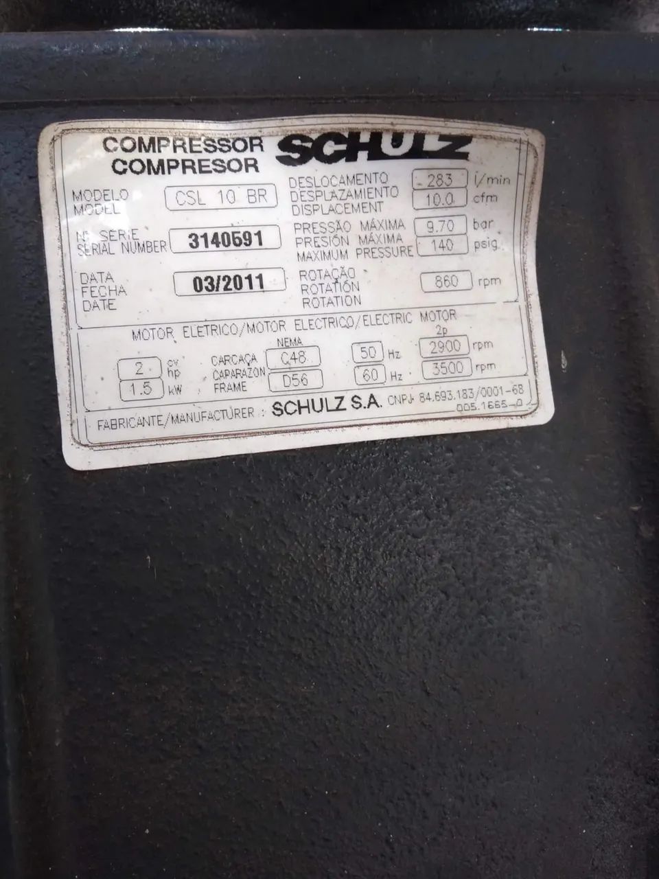 Compressor  de ar - Foto 2