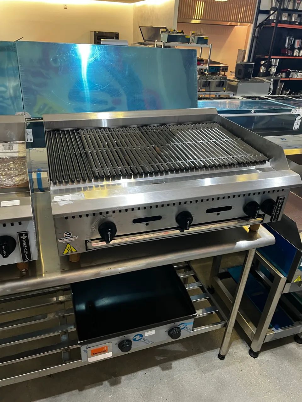 Chapa broiler - grelha - Venâncio - 90cm 