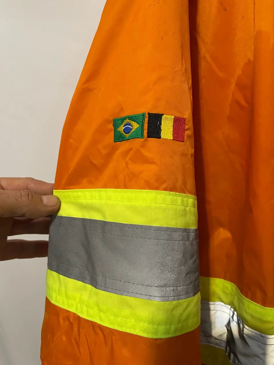 Jaqueta com refletivos impermeável XGG - Foto 3