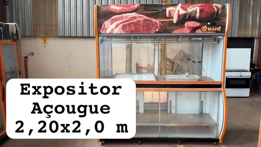 EXPOSITOR REFRIGERADO PARA AÇOUGUE - Foto 2