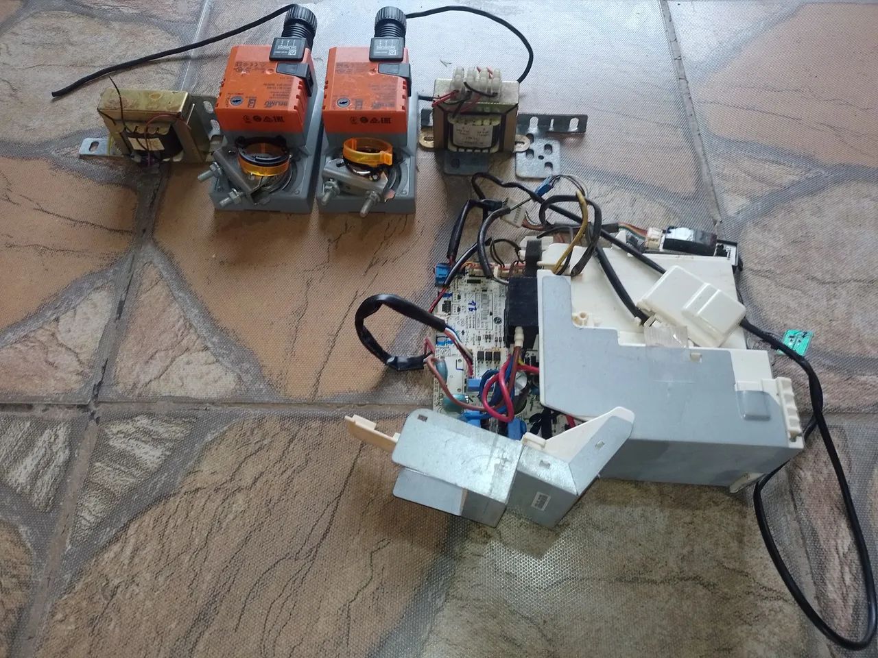 Danper corta fogo e placa da LG inverter 