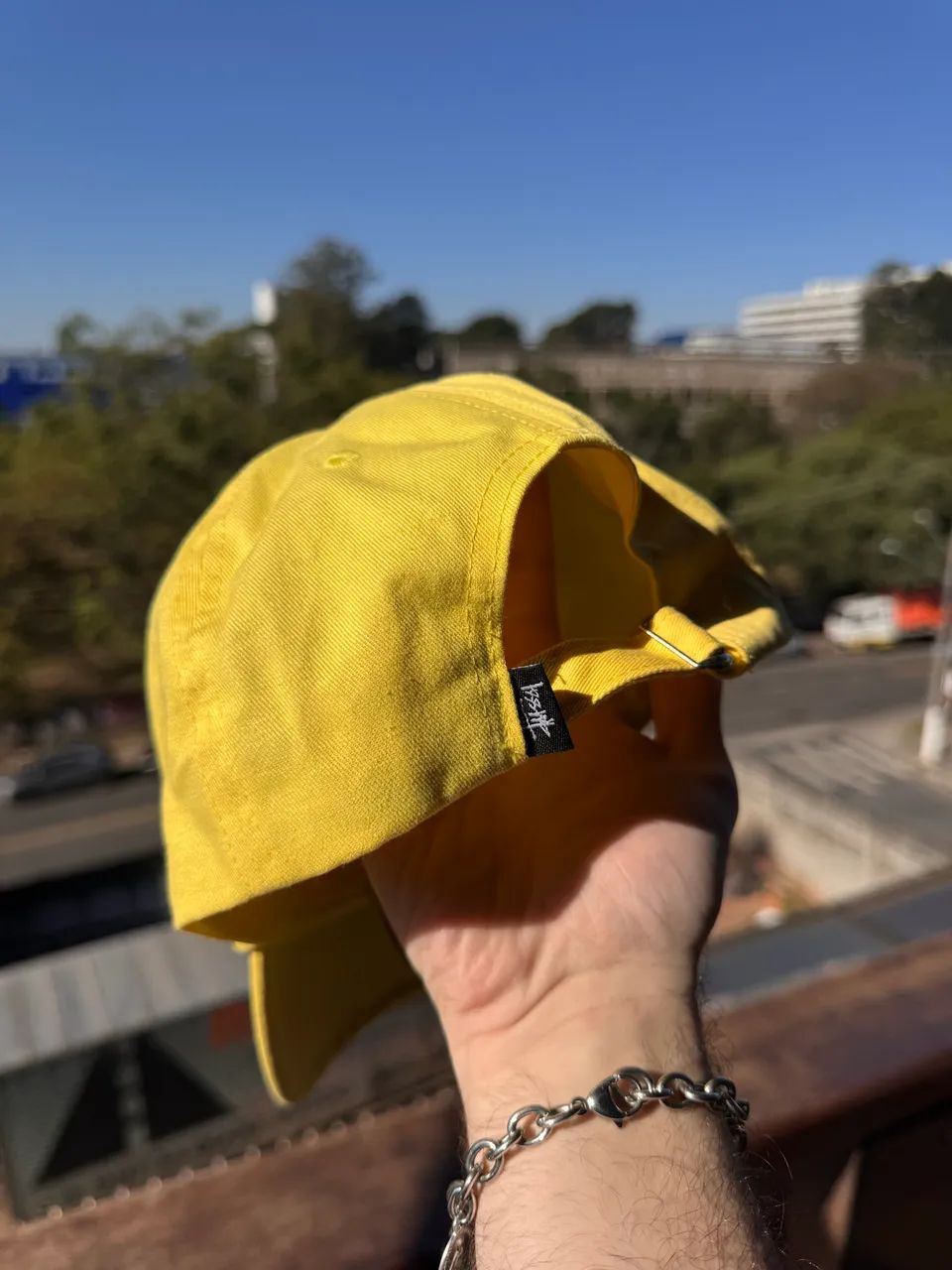 boné stussy amarelo regulável - Foto 2