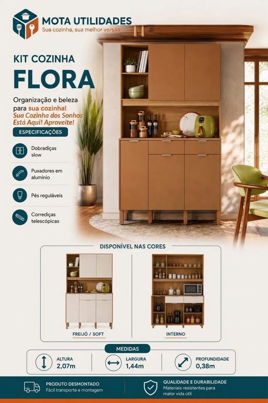 Armário flora 