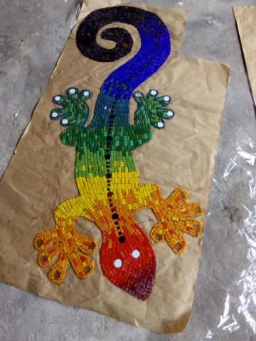 Mosaico Artistico Bicicleta - Foto 2