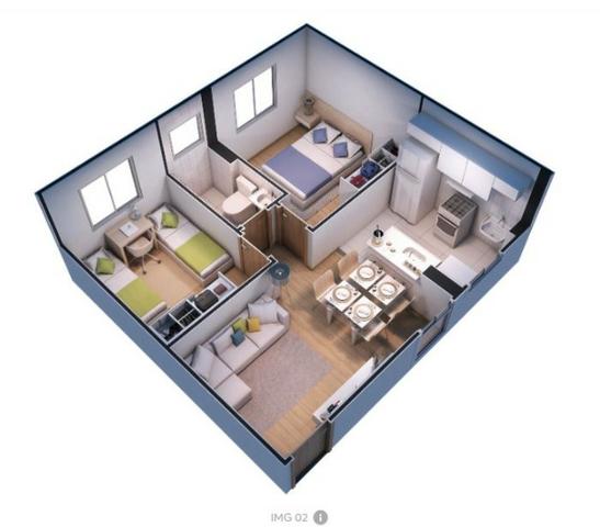 Apartamentos de 2 Quartos na região fo Portal do Sol em São josé dos Pinhais - Foto 4