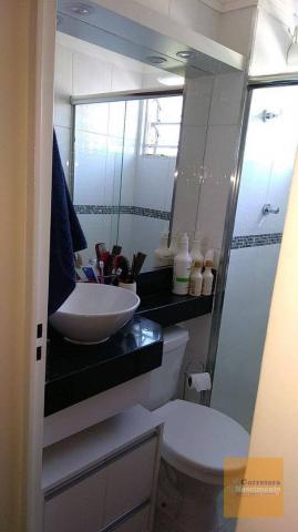 AP1007- Apartamento com 2 dormitórios à venda, 53 m² por R$ 145.000 - Jardim das Indústria - Foto 18