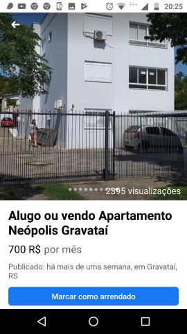 Vendo ou alugo Apartamento em Gravataí