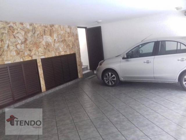 Sobrado - venda - 4 dormitórios, - 3 suítes - aluguel por R$ 4.600/mês - Vila Marlene - Sã - Foto 3
