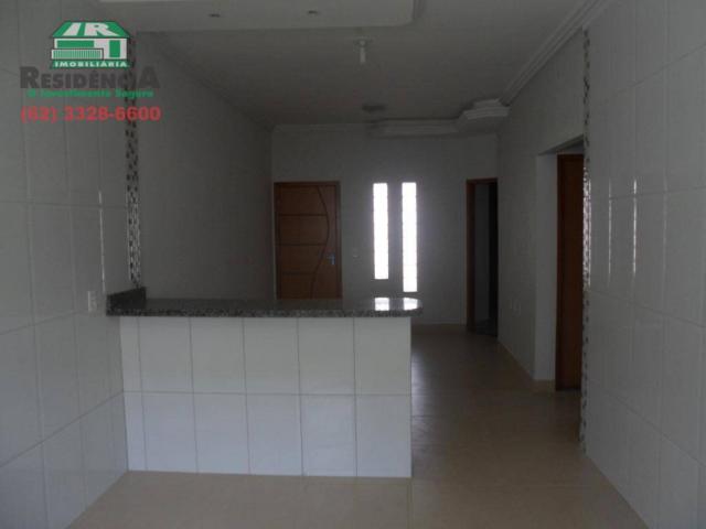 Casa com 3 dormitórios para alugar, 117 m² por R$ 1.100,00/mês - Residencial Flamboyant - - Foto 11