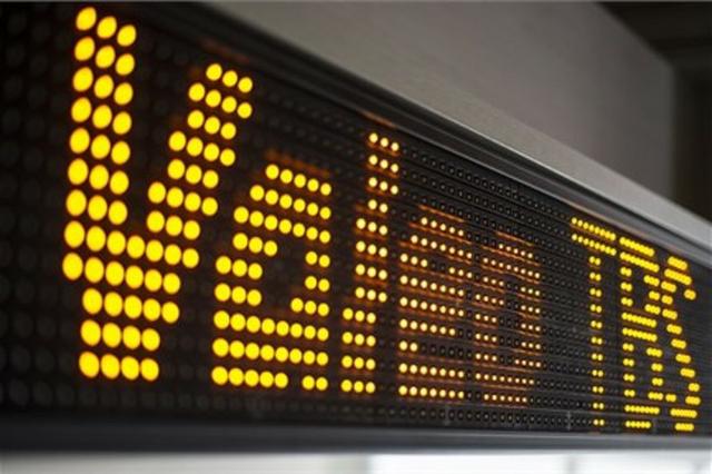Painel eletrônico itinerário