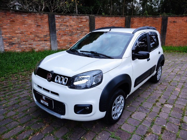 FIAT UNO WAY 1.0 ÚNICO DONO 2016 BRANCO