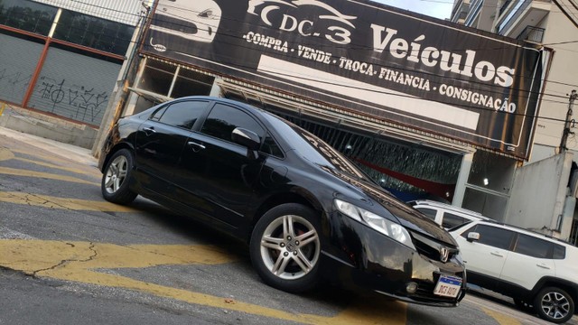 HONDA NEW CIVIC EXS 1.8 FLEX AUTOMÁTICO TOP
