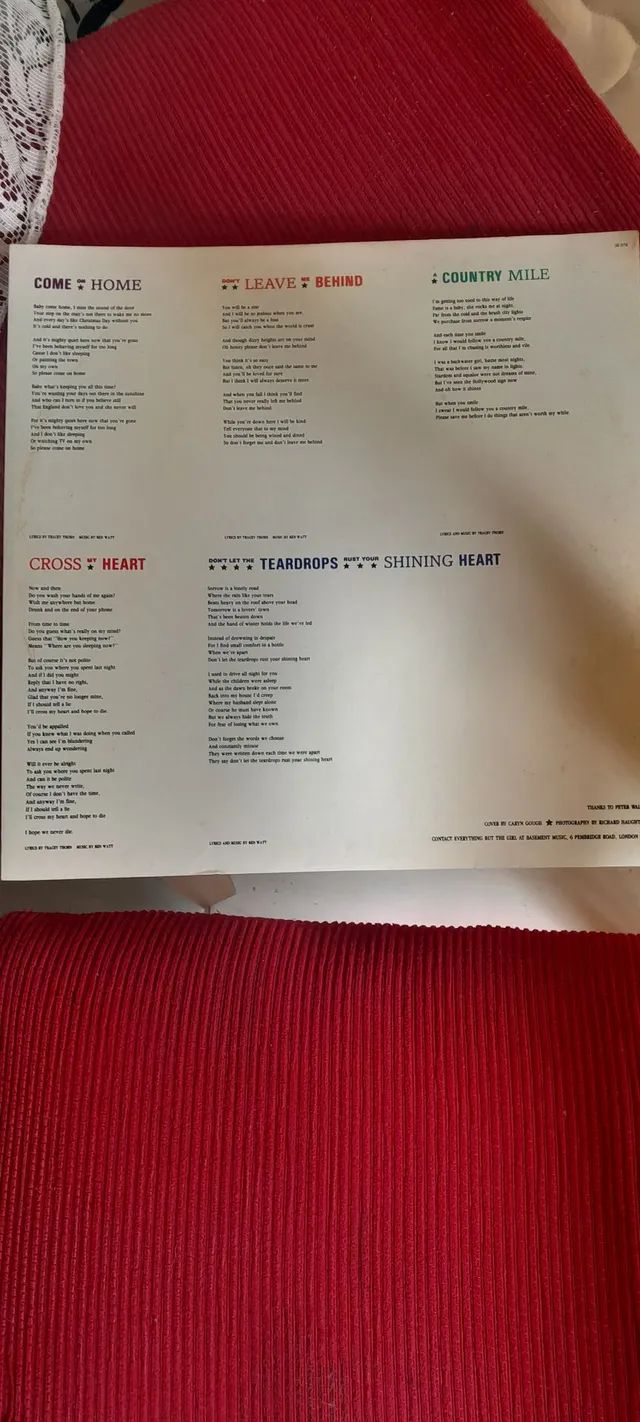 Lp everything but the girl  - Foto 2