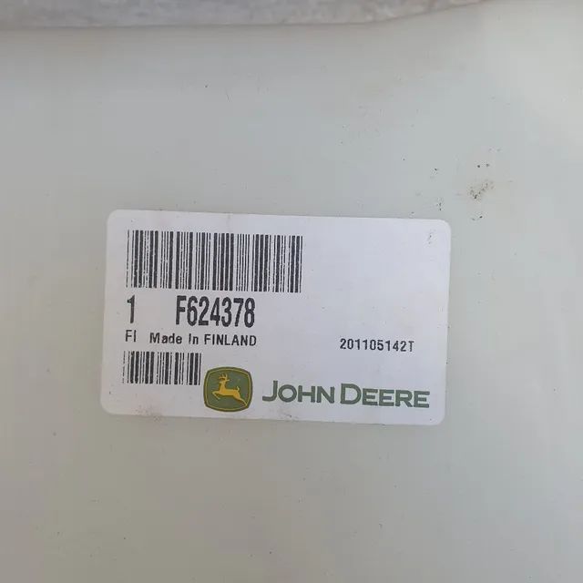 John deere equipamentos reservatorio agua limpador parabrisas novo original f624378 - Foto 5