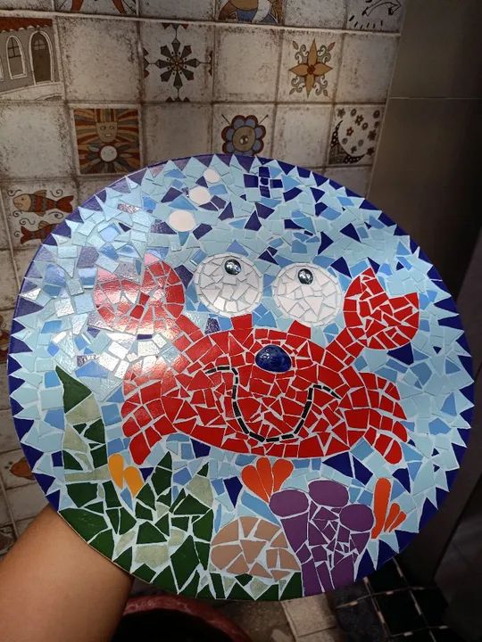 Decoração em mosaico para área externa - Foto 3