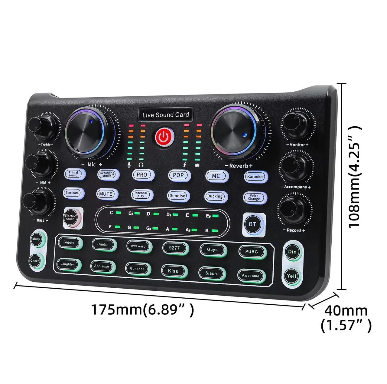 Mesa Som -  Hd X60 - Computador Celular PC Laptop - Bluetooth (novas) - Foto 5