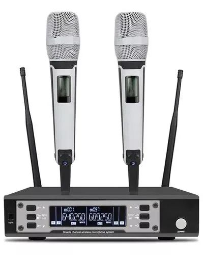 Microfone Sem Fio Duplo Ew135 G4 Sennheiser Branco Metal