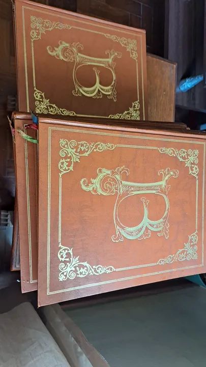 Livro Antigo - Bíblia Sagrada - Edição de Luxo - Foto 2