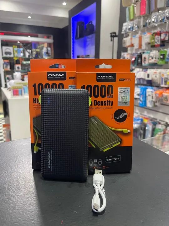 Carregador Portatil Powerbank Pineng PN-951 10.000 mAh  - Foto 3