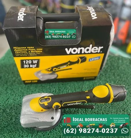 Maquina assentar piso bateria 12v - Vonder - Foto 2