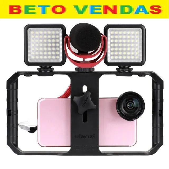 Gaiola Estabilizadora Para Celular Em Plastico Abs - Foto 2