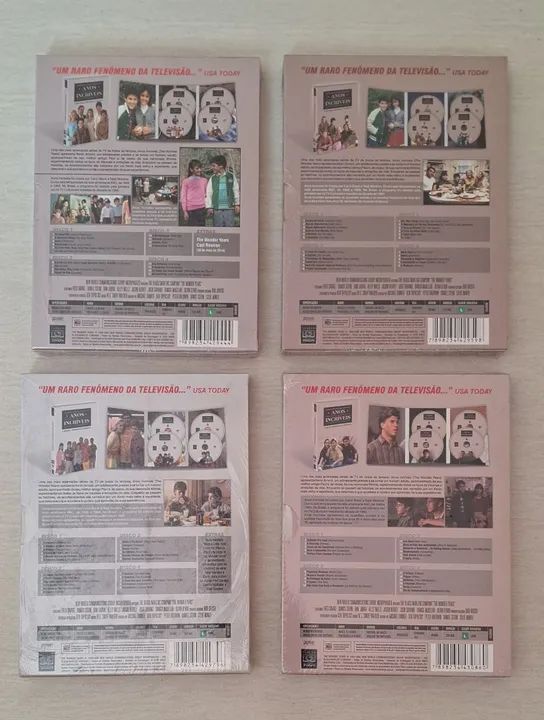 Anos Incríveis Série TV Boxes DVD Original Temporadas 2, 3, 4 e 6 - Foto 2