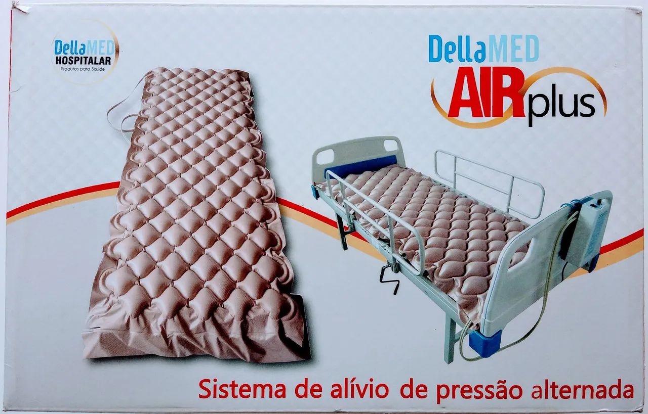 Desapego - Colchão   Ortopédico Anti escaras, Airplus com bomba de ar 127v - Foto 3
